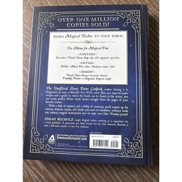 The Unofficial Harry Potter Cookbook Cauldron Cakes Knickerbocker Glory Bucholz - Picture 2 of 2